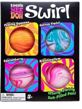 Swirl Kids Play Pack - Peachy Squeeze, Cotton Twirl, Squishberry & Blushmallow